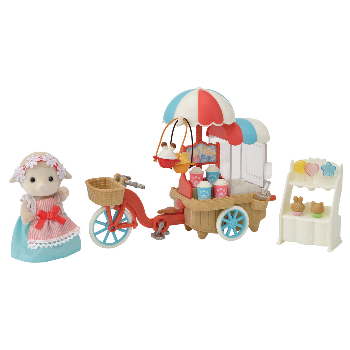 Calico Critters Popcorn Delivery Trike – silly bunny salem