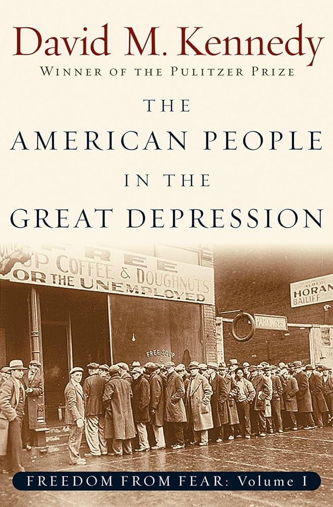 The American People in the Great Depression: Freedom from Fear, Part One (Oxford History of the United States) cover image