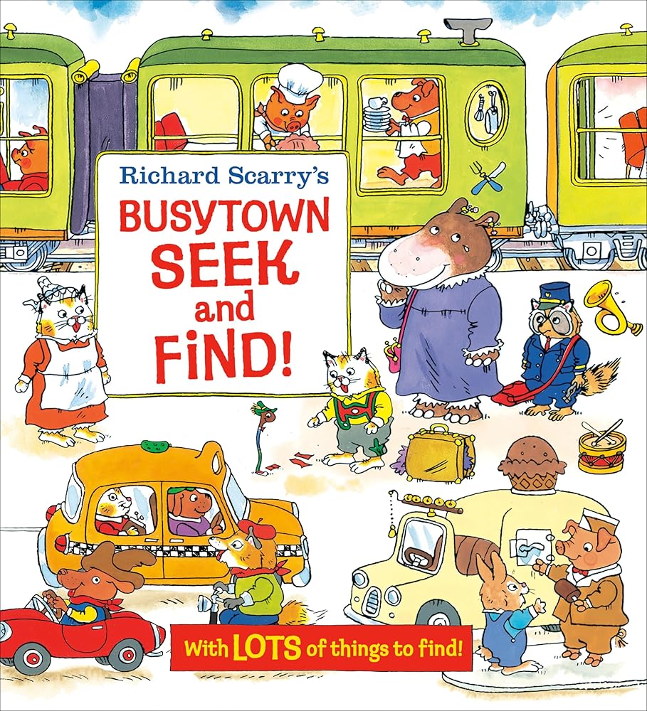 Richard Scarry's Busytown Seek and Find! cover image