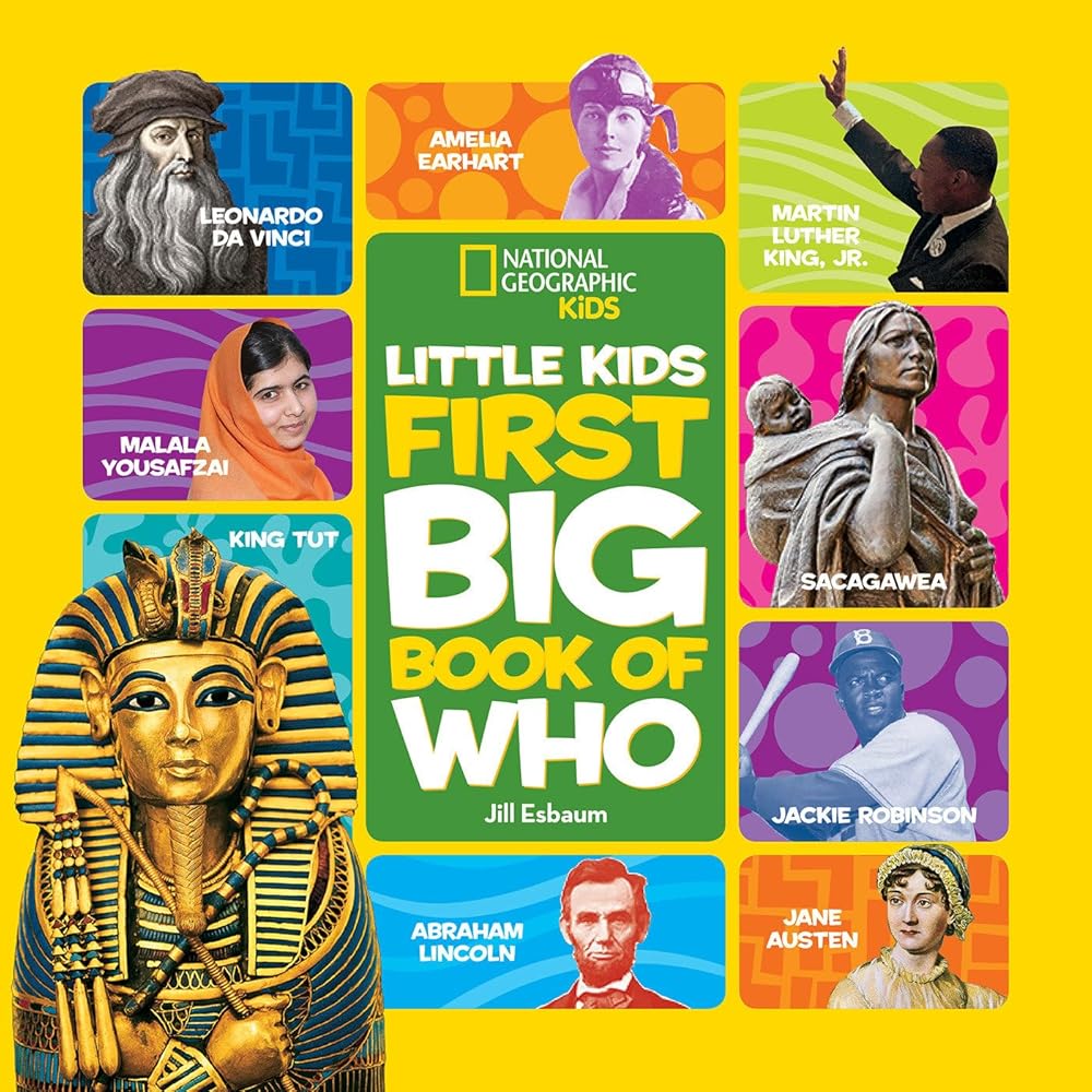 National Geographic Little Kids First Big Book of Who (National Geographic Little Kids First Big Books) cover image