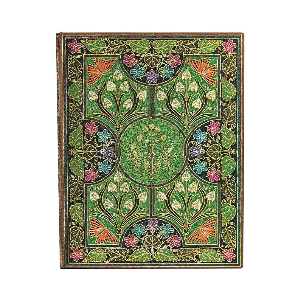 Poetry in Bloom Ultra Lined Softcover Journal, 176pg, 100GSM by Paperblanks (Poetry in Bloom) (Flexis) cover image