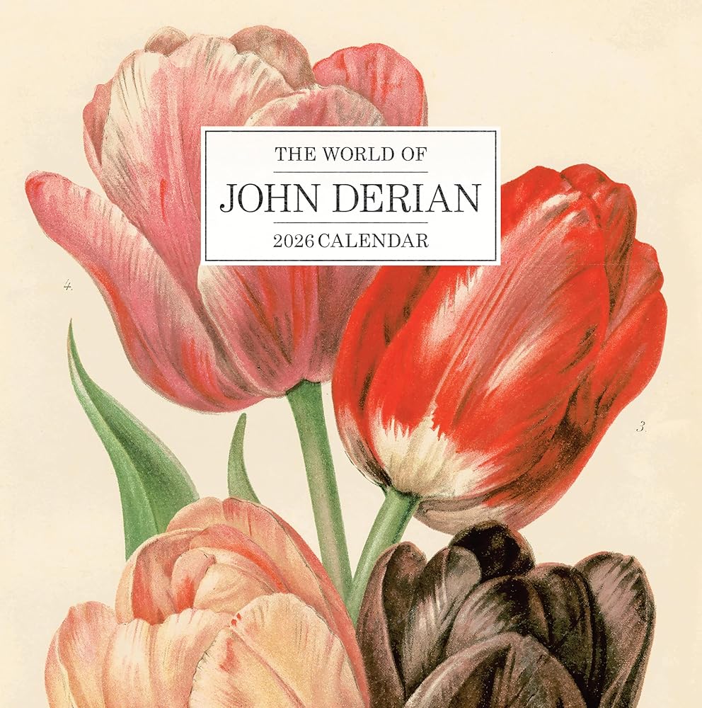 World of John Derian Wall Calendar 2026 cover image