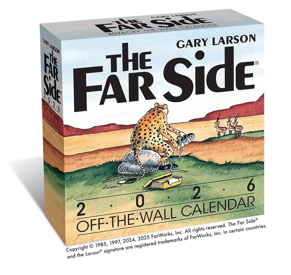 The Far Side® 2026 Off-the-Wall Day-to-Day Calendar cover image