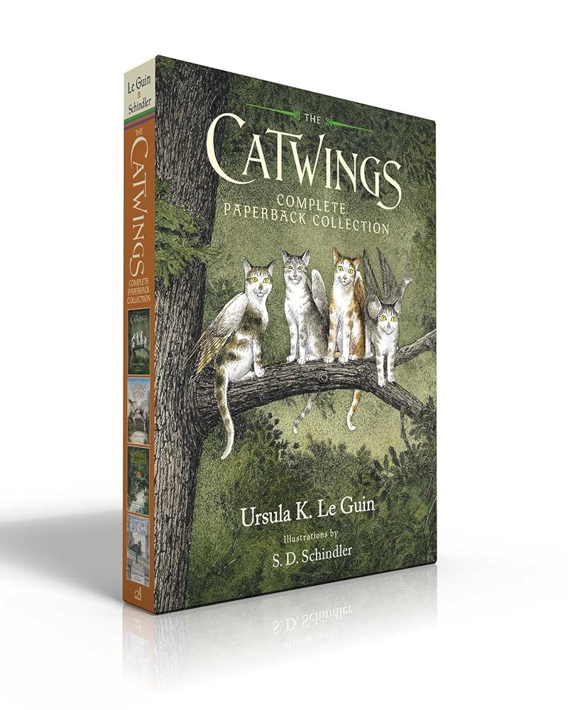 The Catwings Complete Paperback Collection (Boxed Set): Catwings; Catwings Return; Wonderful Alexander and the Catwings; Jane on Her Own cover image