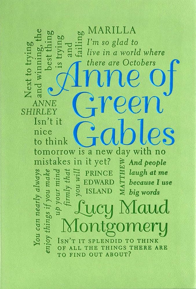 Anne of Green Gables (Word Cloud Classics) cover image
