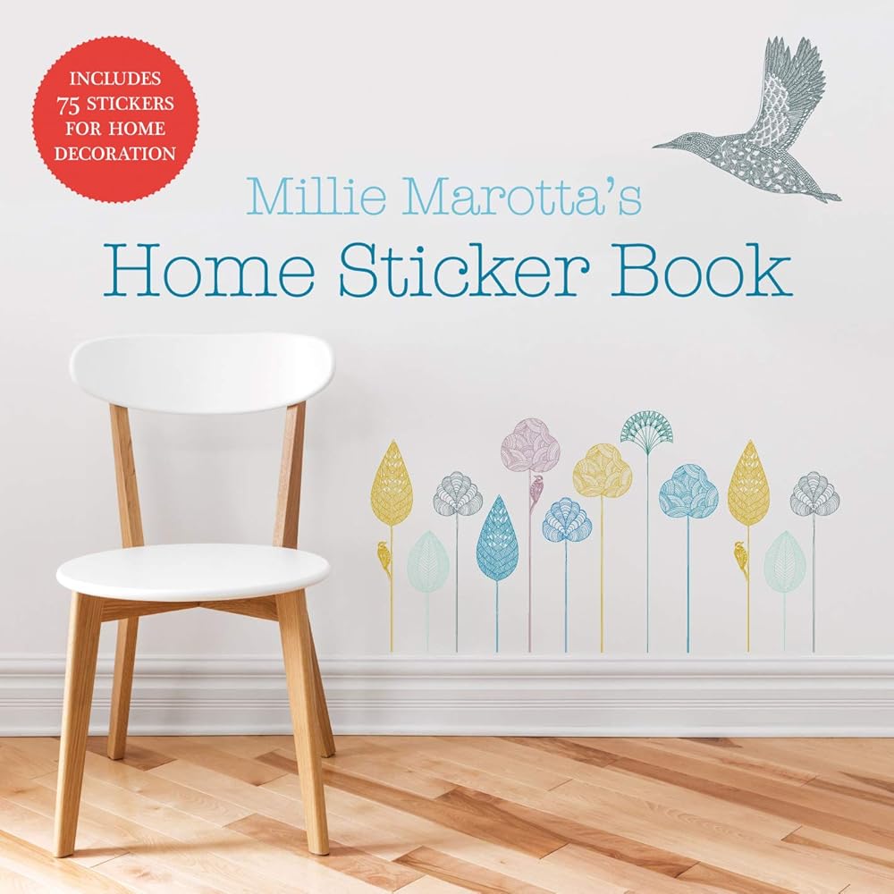 Millie Marotta's Home Sticker Book cover image