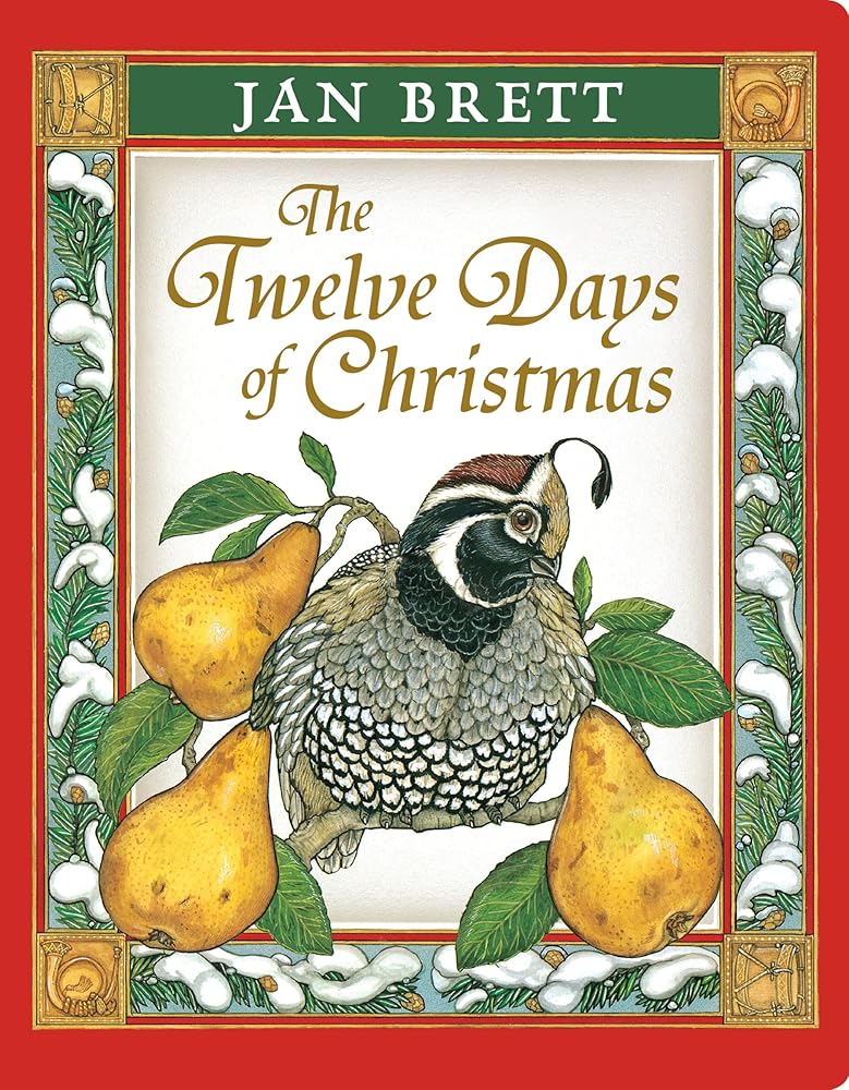 The Twelve Days of Christmas (Oversized Lap Board Book) cover image