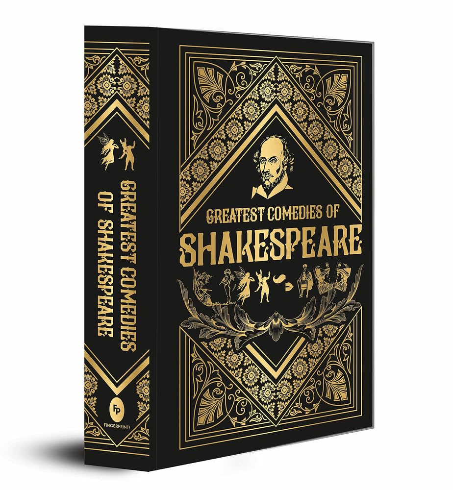 Greatest Comedies of Shakespeare (Deluxe Hardbound Edition) cover image