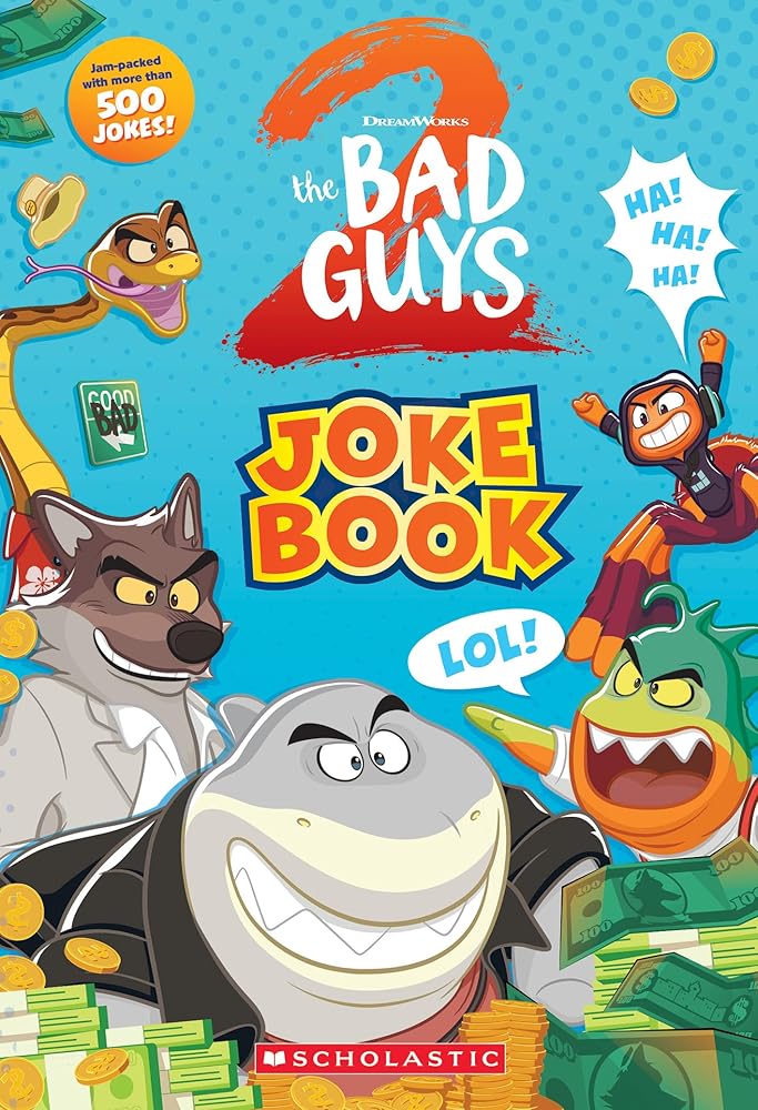 Bad Guys Movie 2 Joke Book (The Bad Guys) cover image